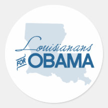Louisianans for Obama.png Sticker
