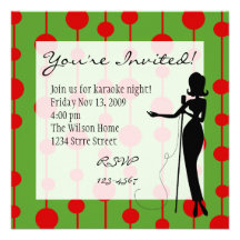 Lounge Singer Christmas Colours Announcements