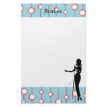 Lounge Singer Stationery Design
