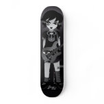 LoungeKat Skateboard: Bass Girl