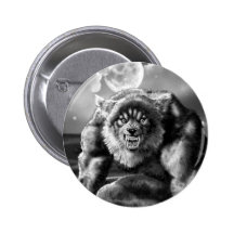 loup-garou badges avec agrafe