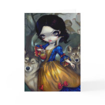 "Loup-Garou: Blanche Neige" Greeting Card
