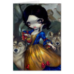 "Loup-Garou: Blanche Neige" Greeting Card cards