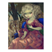 "Loup-Garou :  Carte postale de L'Aube"