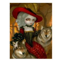 "Loup-Garou:  d'Automne" Postcard