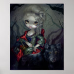 Loup-Garou: Le Petit Chaperon Rouge ART PRINT wolf