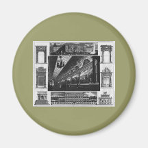 LOUVRE #2 FRIDGE MAGNET