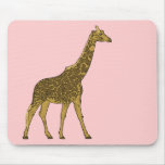 Lovable Giraffe Mousepad