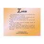 Love 1 Corinthians 13-4 Post Card