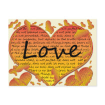 Love 1 Corinthians 13 Hearts