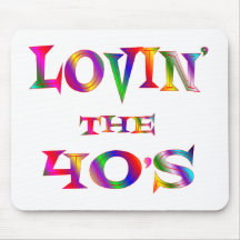 Love 40s mouse pad