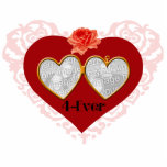 Love 4 Ever Locket Photo Frame photo sculptures