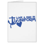love a man in uniform cards