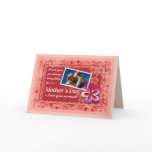 Love Abundance Mothers Day w/ Photo Greeting Card