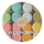 "Love" aLL tHE RAVe Sticker