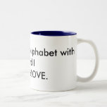 Love Alphabet - Mug