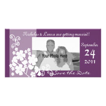 Love Always/ Save the Date Custom Photo Card