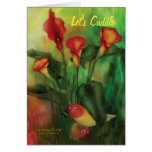 Love Among The Lilies Valentine's Day ArtCard