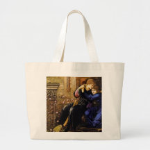 Love among the ruins Pre-Raphaelite Art Bags
