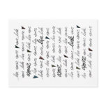 "Love Amour Amore Liebe Amor" Postcards