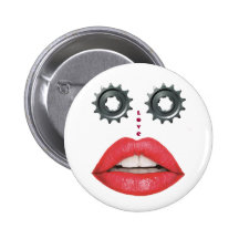 love amour rouge comme tes levres badges