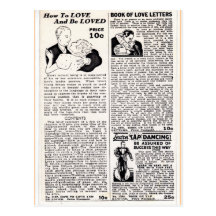 "Love And Be Loved" Postcard