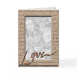  Love and Cherish Photo Greeting Card