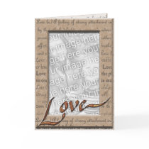  Love and Cherish Photo Greeting Card