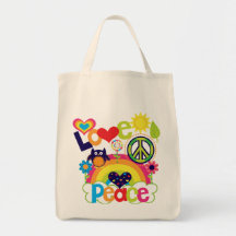 Love and Peace Baby Bag