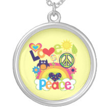 Love and Peace Baby Necklaces