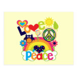 Love and Peace Baby Post Card