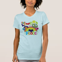 Love and Peace Baby T-shirts