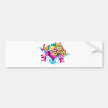 Love And Peace Bumper Stickers
