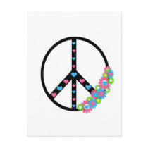 Love and Peace Postcard