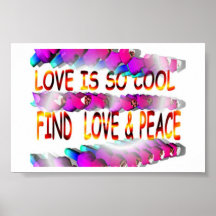 LOVE AND PEACE PRINT