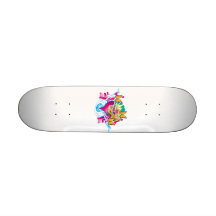 Love And Peace Skate Board Deck