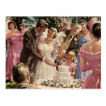 Love and Romance, Vintage Save the Date! Postcard