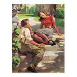 Love and Romance, Vintage Save the Date! Postcards