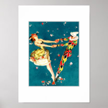 Love. Art Deco Art Poster