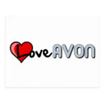 Love AVON Postcards