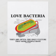 Love Bacteria Only Culture Some People Have Full Color Flyer