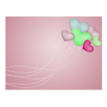 Love Balloons 2 Post Cards