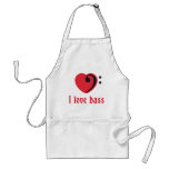 love bass apron