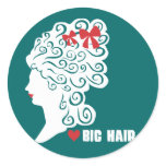 Love Big Hair stickers