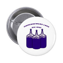 Love Big Jugs Pinback Buttons
