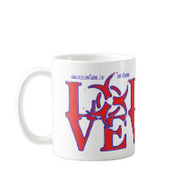 "love BIOhazard" Coffee Mugs