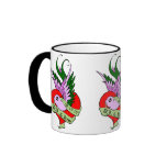 Love Bird DJ and Kim mugs