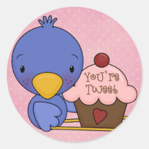 Love Bird Valentine Stickers