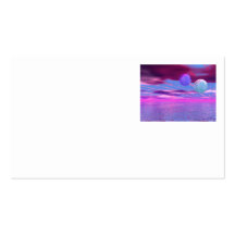 Love Birds - Abstract Pink and Purple Passion Business Card Templates