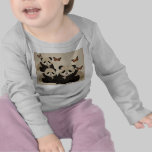 Love Birds & Amber Butterflies T-shirt t-shirts